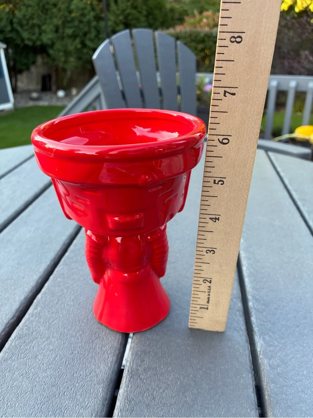 Red Ceramic Star Wars the last Jedi praetorian - Home Accents